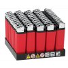 32014 1 box 50x jednorazovy zapalovac royce red