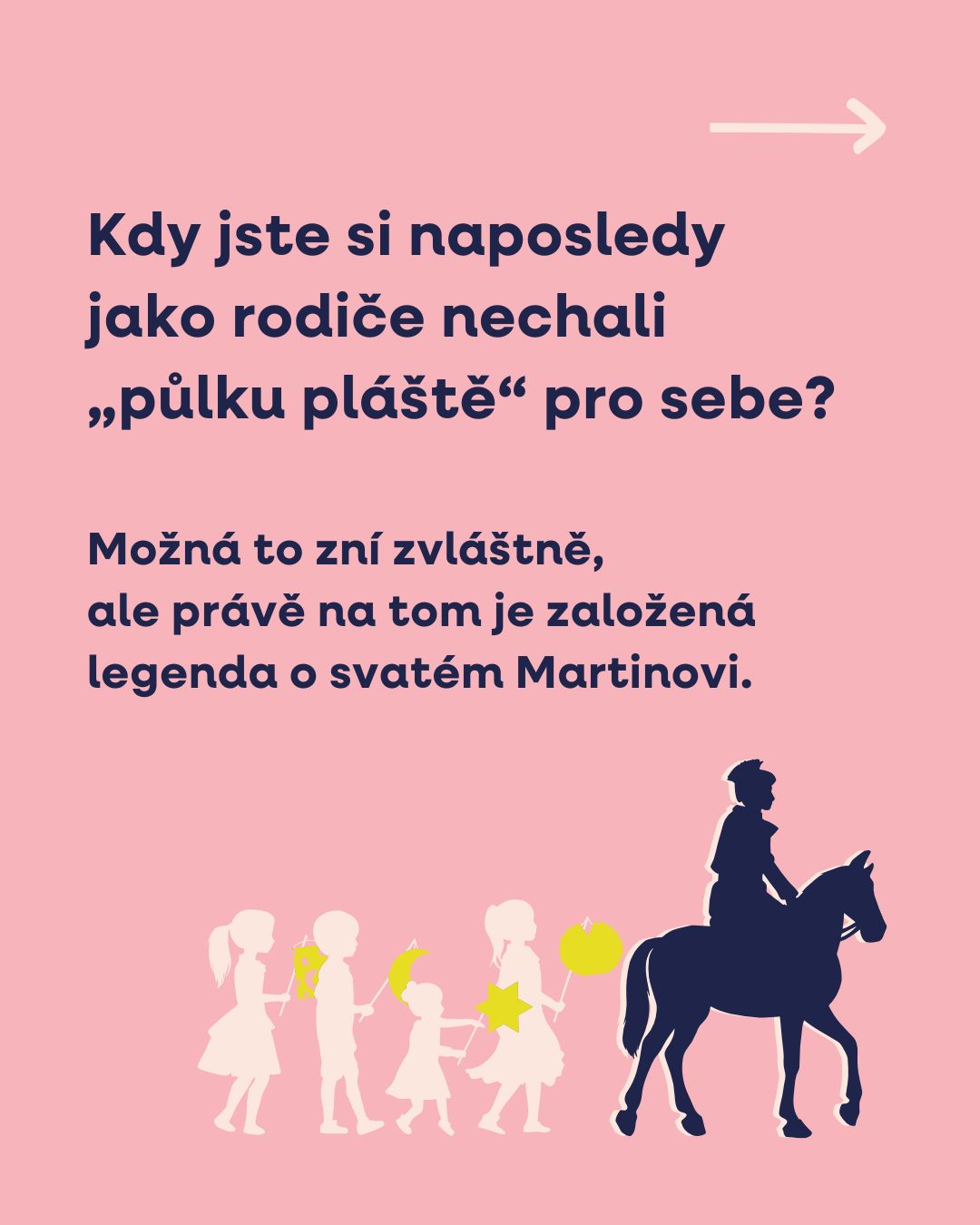 Svatý Martin jako vzor pro rodiče: myslete také na sebe, nejen na děti