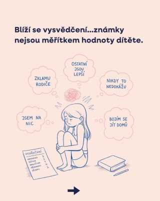 Vysvědčení se blíží. Přinášíme vám s @cspdamie malou připomínku. 🧡 #respektujicirodicovstvi #emocniinteligence...