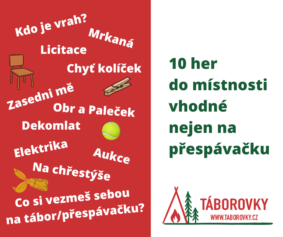 10 her do místnosti vhodných nejen na přespávačku