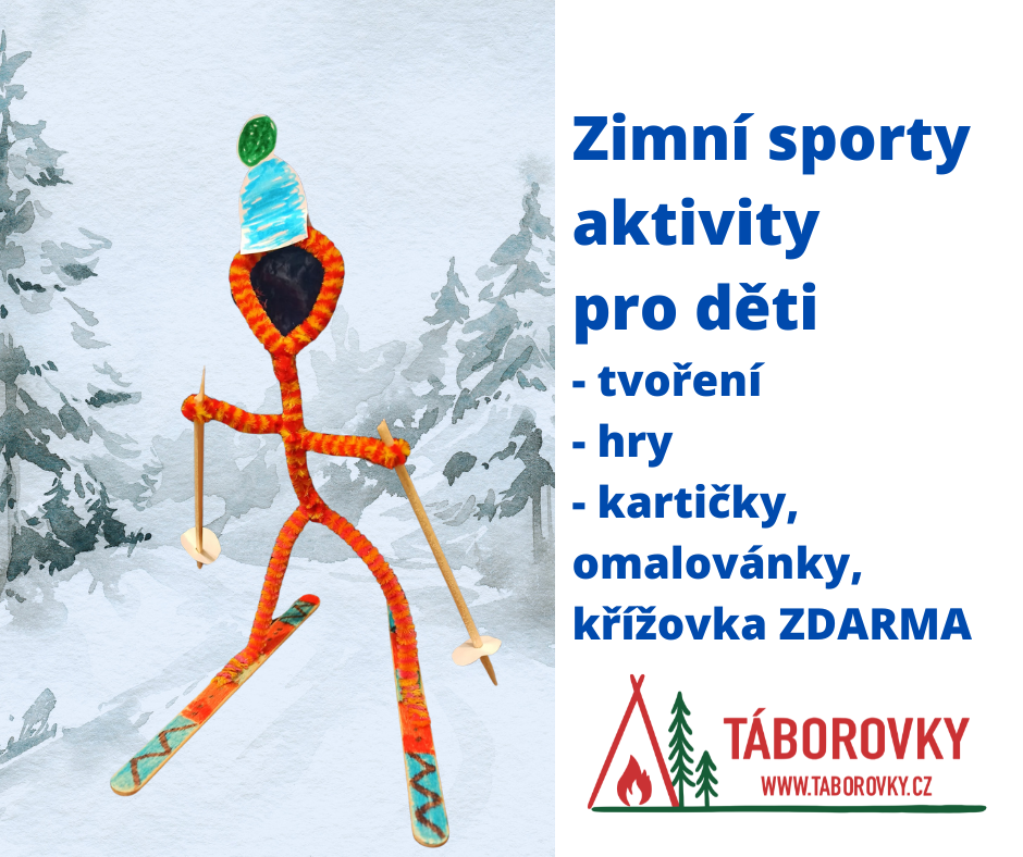 Zimní sporty aktivity pro děti