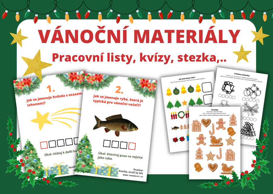 PDF vánoční materiály