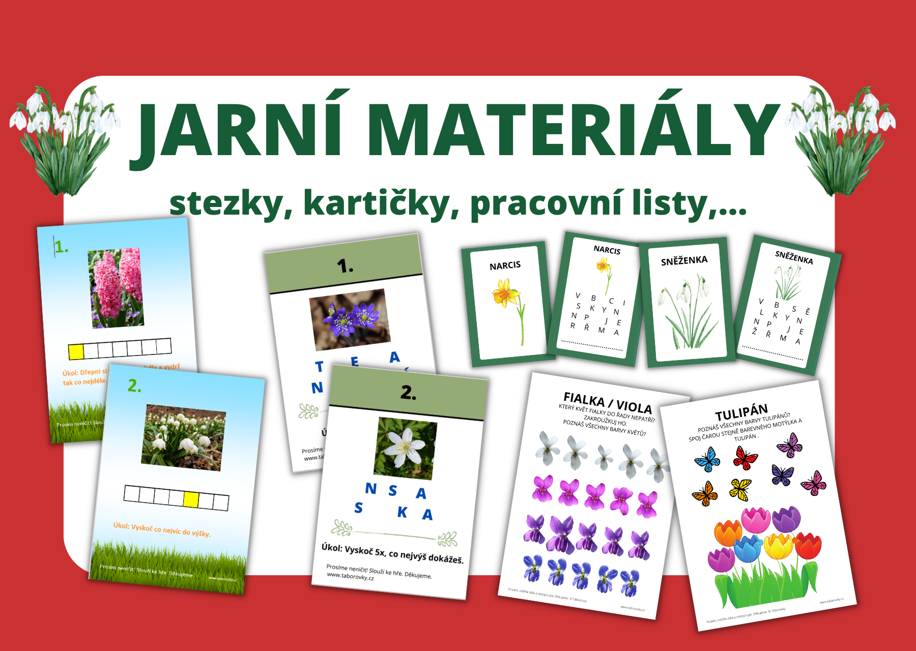 PDF materiály jaro pro děti