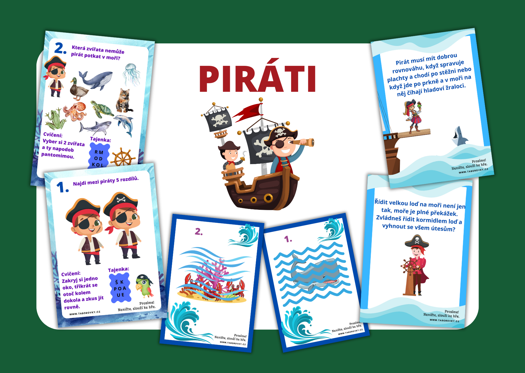 Pirátské PDF materiály