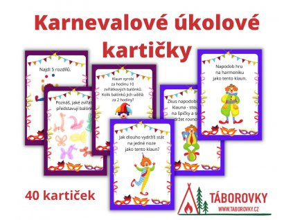 aktivity pro děti na karneval