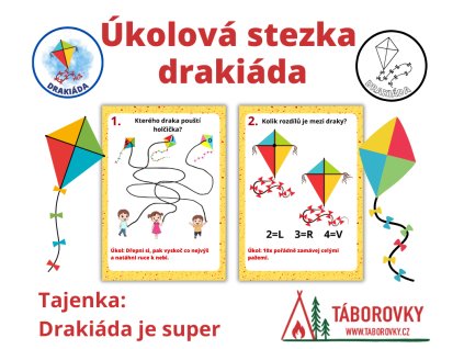 ukolova stezka drakiada taborovky