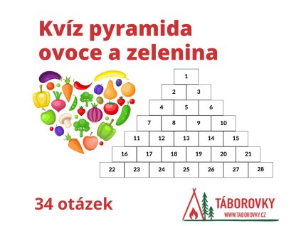 kviz pyramida ovoce a zelenina taborovky