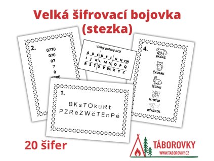 sifrovaci bojovka vhodna na adaptacni kurz taborovky