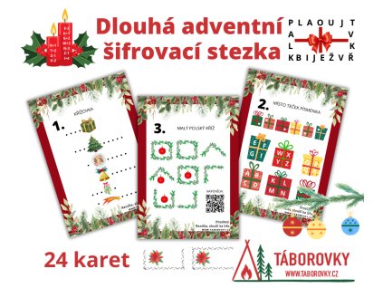 dlouha adventni stezka plna sifer pro vetsi deti taborovky