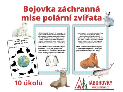 bojovka antarktida arktida polarni zvirata taborovky