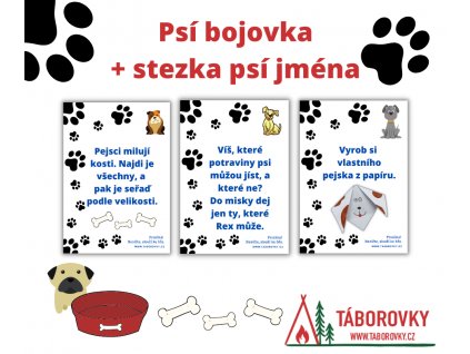 Psí bojovka + stezka psí jména