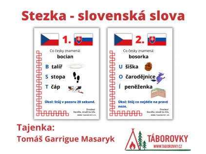 Stezka - Slovenská slova