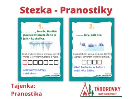 Stezka - Pranostiky