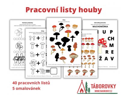 Pracovní listy houby