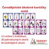 karticky sipkovana ukoly pro deti carodejnice taborovky