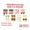 3 slozkove karty pro deti vcely vcelar taborovky