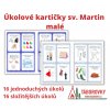 velké karticky A4 sv martin na bilem koni pro deti ukoly taborovky