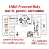 Pracovní listy - hasiči, policie, záchranka