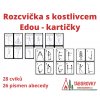 kostlivec rozcvička kartičky 2