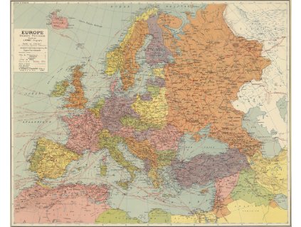 Europe. Divisions politiques náhled