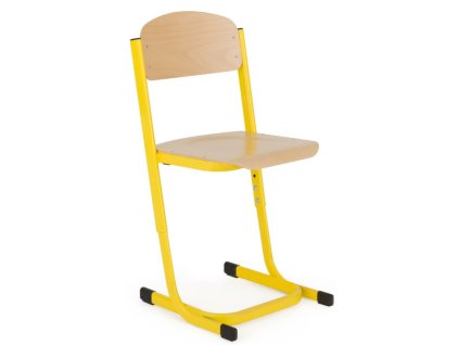 židle Denis stavitelná žlutá
