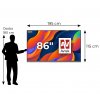 Avtek 86 interaktivni display osoba