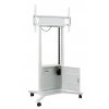Mobilní stojan 55 86 se skříňkou bílá