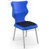 školní židle Classic pevná modrá nová soft