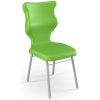 školní židle Classic pevná zelená nová