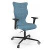 kancelářská židle Entelo Zodiac plus Castel modrá
