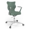 kancelářská židle Kylie Cloud světle zelená
