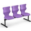 Sedací souprava 3 místná fialová