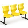 Sedací souprava 3 místná žlutá
