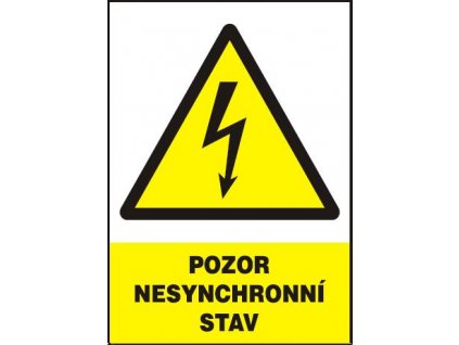 Pozor - nesynchronní stav