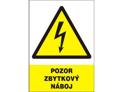 Pozor zbytkový náboj