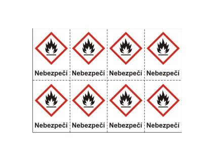 Hořlavé – nebezpečí (GHS02)