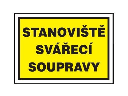 Stanoviště svářecí soupravy