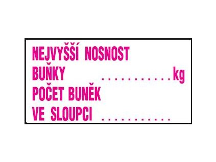 Nejvyšší nosnost buňky