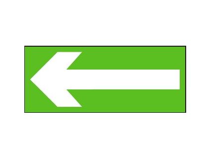 Symbol - směr úniku