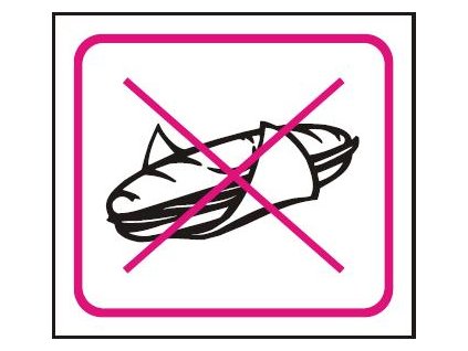 Symbol - zákaz konzumace jídla