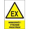 Nebezpečí! Výbušné prostředí