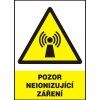 Pozor - neionizující záření