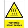 Výstraha! Horký povrch