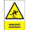 Nebezpečí zakopnutí