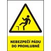Nebezpečí pádu do prohlubně