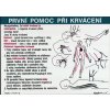 První pomoc při krvácení (plast tl. 1 mm)
