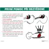První pomoc při bezvědomí (plast tl. 1 mm)