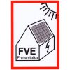 Fotovoltaika FVE (samolepka A6)