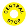 Central stop (samolepka průměru 60 mm)