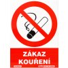 Zákaz kouření (plastová tabulka A4)